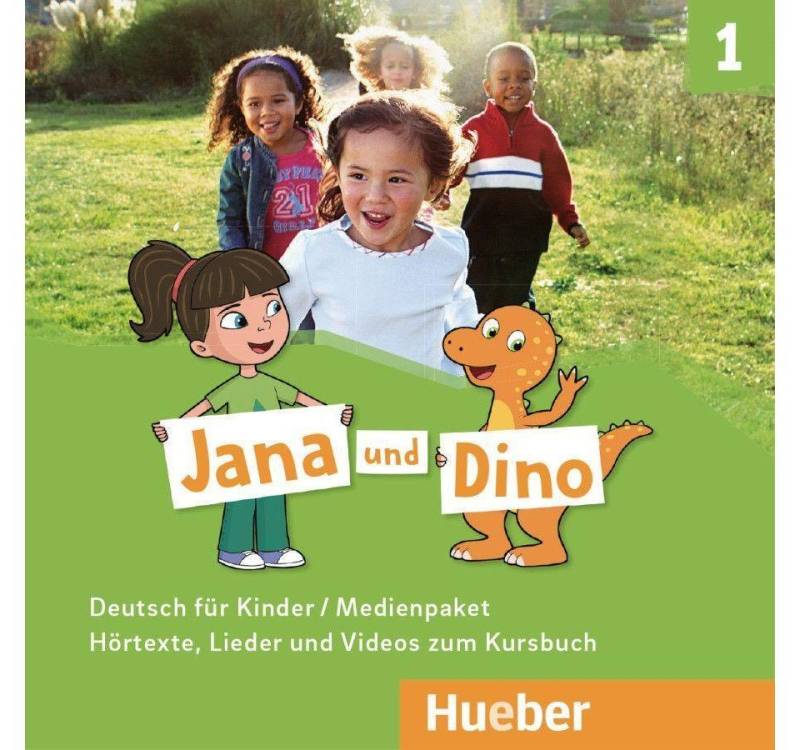 Hueber Verlag Hörspiel-CD Jana und Dino 1, mit 1 Audio-CD, mit 1 DVD. Bd.1, 2 Audio-CDs und 1... von Hueber Verlag