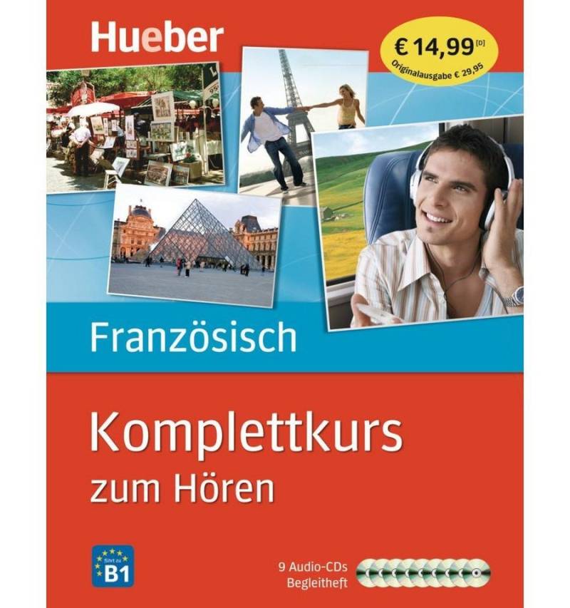 Hueber Verlag Hörspiel-CD Komplettkurs Französisch zum Hören, 9 Audio-CDs von Hueber Verlag