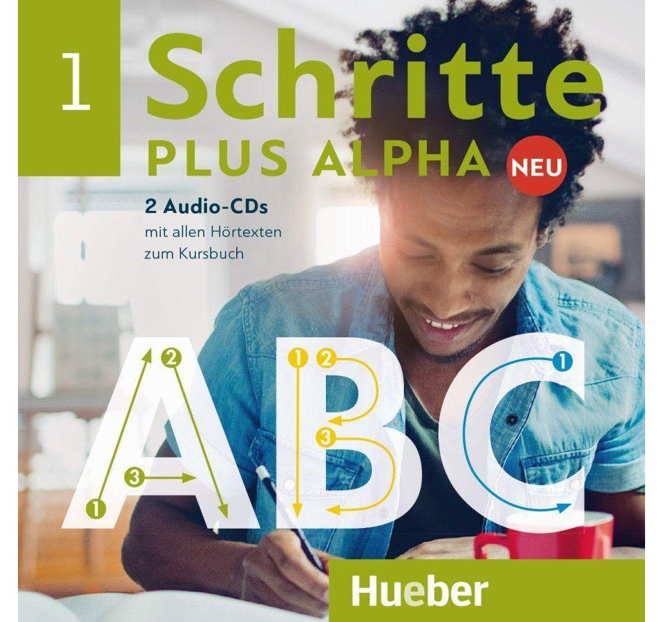 Hueber Verlag Hörspiel-CD Schritte plus Alpha Neu. Bd.1, 2 Audio-CDs mit allen Hörtexten zum ... von Hueber Verlag