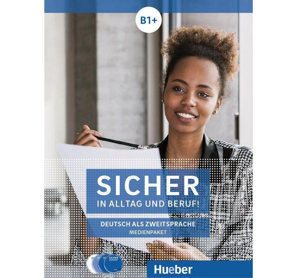 Hueber Verlag Hörspiel-CD Sicher in Alltag und Beruf! B1+, mit 1 DVD, mit 1 Audio-CD, mit 1 A... von Hueber Verlag