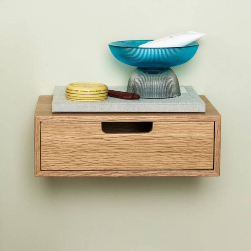 HÜBSCH Aufbewahrungsbox Hide, Eichenfurnier, 30 x 20 x 10 cm von Hübsch