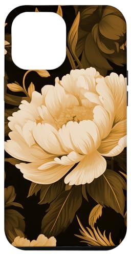 Creme Peony Blumenblumenmuster Hülle für iPhone 12 Pro Max Creme Peony Blumenblumenmuster Hülle für iPhone 12 Pro Max von Hübsche Blumendesigns