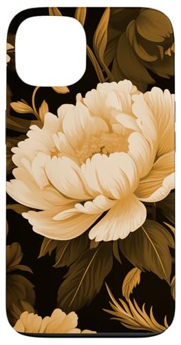 Creme Peony Blumenblumenmuster Hülle für iPhone 13 Creme Peony Blumenblumenmuster Hülle für iPhone 13 von Hübsche Blumendesigns