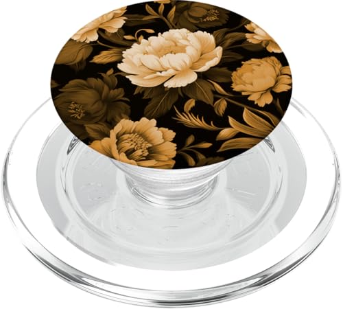 Creme Peony Blumenblumenmuster PopSockets PopGrip für MagSafe Creme Peony Blumenblumenmuster PopSockets PopGrip für MagSafe von Hübsche Blumendesigns