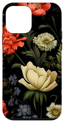 Dunkle Blumenwiesenblumen Hülle für iPhone 12 mini von Hübsche Blumendesigns