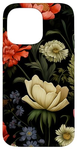 Dunkle Blumenwiesenblumen Hülle für iPhone 14 Pro Max Dunkle Blumenwiesenblumen Hülle für iPhone 14 Pro Max von Hübsche Blumendesigns