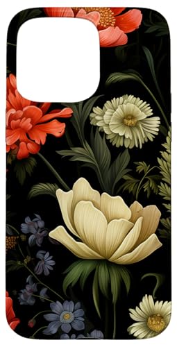 Dunkle Blumenwiesenblumen Hülle für iPhone 15 Pro Max Dunkle Blumenwiesenblumen Hülle für iPhone 15 Pro Max von Hübsche Blumendesigns