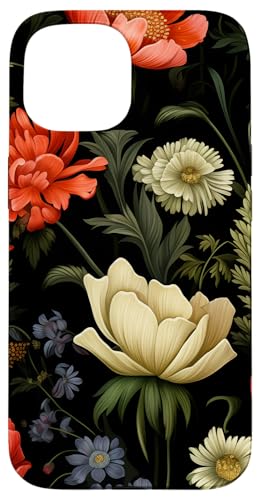 Dunkle Blumenwiesenblumen Hülle für iPhone 15 Dunkle Blumenwiesenblumen Hülle für iPhone 15 von Hübsche Blumendesigns