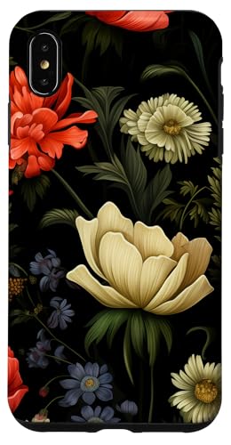 Dunkle Blumenwiesenblumen Hülle für iPhone XS Max Dunkle Blumenwiesenblumen Hülle für iPhone XS Max von Hübsche Blumendesigns