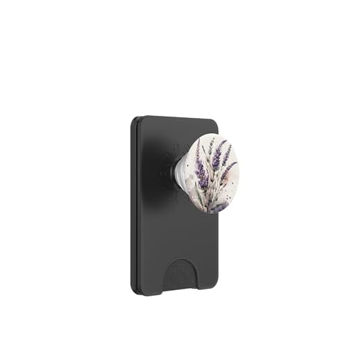 Lavendelblumen in einem lockeren Aquarellstil Blumenstil PopSockets PopWallet für MagSafe Lavendelblumen in einem lockeren Aquarellstil Blumenstil PopSockets PopWallet für MagSafe von Hübsche Blumendesigns