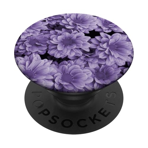 Süße Gänseblümchen in einem lila Lavendelschatten PopSockets Klebender PopGrip Süße Gänseblümchen in einem lila Lavendelschatten PopSockets Klebender PopGrip von Hübsche Blumendesigns