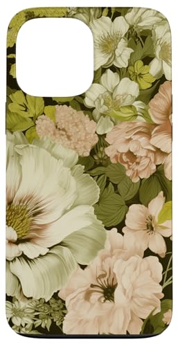 Vintage Pink -White Peony Blumenmuster Hülle für iPhone 13 Pro Max Vintage Pink -White Peony Blumenmuster Hülle für iPhone 13 Pro Max von Hübsche Blumendesigns