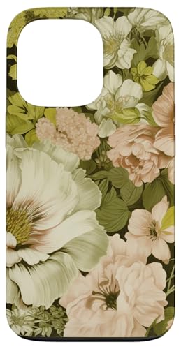 Vintage Pink -White Peony Blumenmuster Hülle für iPhone 13 Pro Vintage Pink -White Peony Blumenmuster Hülle für iPhone 13 Pro von Hübsche Blumendesigns