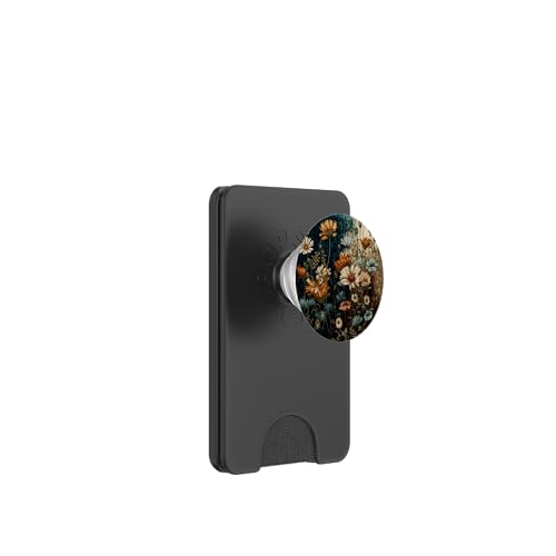 Vintage -Stil atmosphärisches Feld der PopSockets PopWallet für MagSafe von Hübsche Blumendesigns