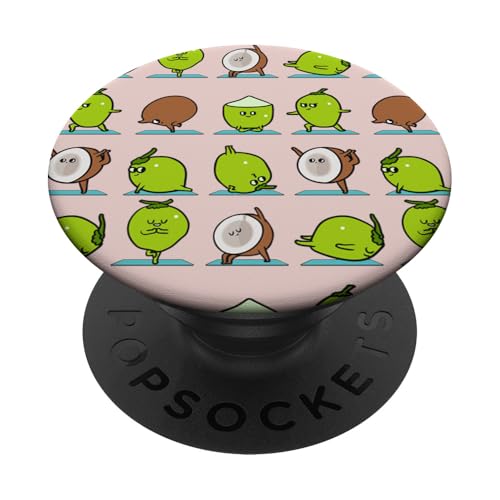 Coconut Yoga PopSockets Klebender PopGrip Coconut Yoga PopSockets Klebender PopGrip von Huebucket