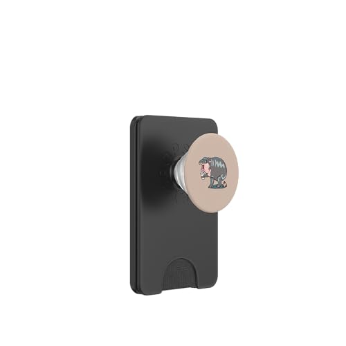 Coffee makes me poop Hippo PopSockets PopWallet für MagSafe von Huebucket