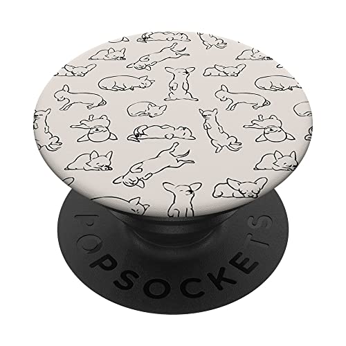 More Sleep Chihuahua PopSockets mit austauschbarem PopGrip von Huebucket