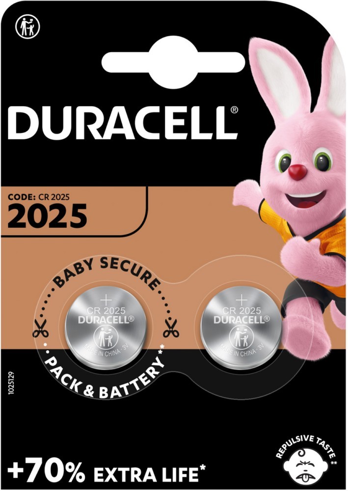 Hückmann Knopfzelle Lithium 3V D2025-B2 (Bli.2) 141761 von Hückmann