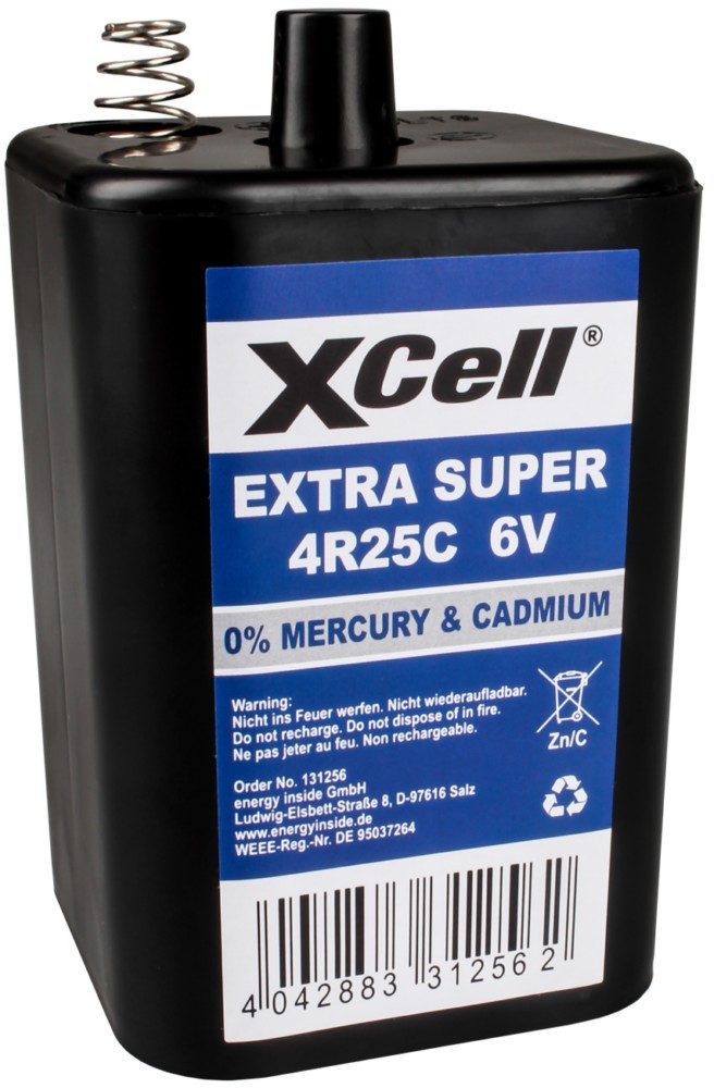 Hückmann XCell 6V-Block-Batterie 131256 von Hückmann