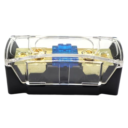 Huehkir Auto Audio Inline Sicherungshalter - AFS Abgesicherter Verteilerblock | Fahrzeug-Stereo-Verstärker Zubehör Für Lkw Limousine Huehkir Auto Audio Inline Sicherungshalter - AFS Abgesicherter Verteilerblock | Fahrzeug-Stereo-Verstärker Zubehör Für Lkw Limousine von Huehkir