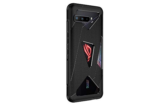 Hülle® Anti-Rutsch Anti-Fingerabdruck Weich und Hartschale Handyhülle Schutz Kompatibel für Asus ROG Phone 3 ZS661KS/Asus ROG Phone 3 Strix/Asus ROG Phone 3 Strix Edition(Schwarz) von Hülle