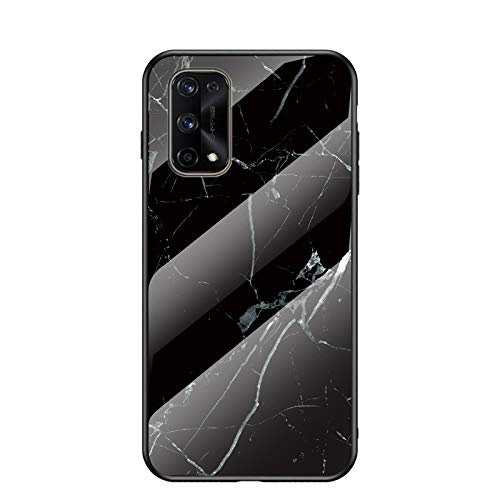 Hülle® Gradient Color Anti-Scratches Glass Case Compatible for Oppo Realme 7 Pro (4) von Hülle