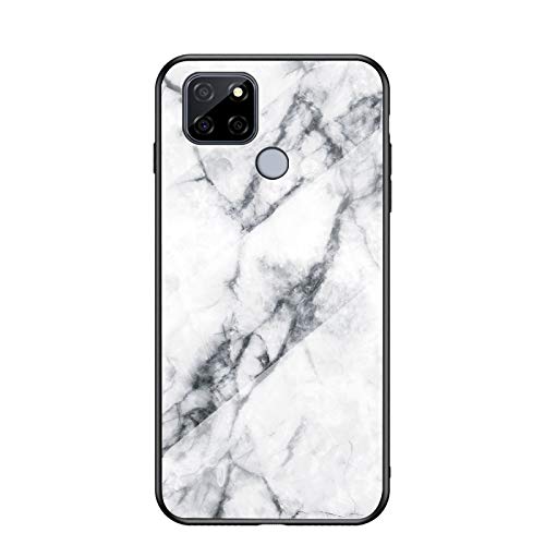 Hülle® Gradient Color Anti-Scratches Glass Case Compatible for Oppo Realme V3 5G (1) von Hülle