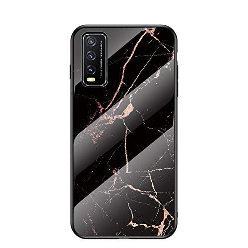 Hülle® Gradient Color Anti-Scratches Glass Case Compatible for vivo Y20/vivo Y20i (5) von Hülle