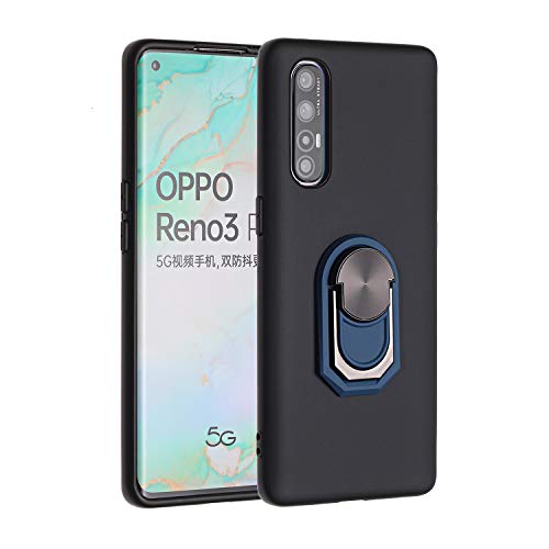 Hülle® Hartes Schild Handyhülle mit Ring Kompatibel für Oppo Reno3 Pro (2) von Hülle