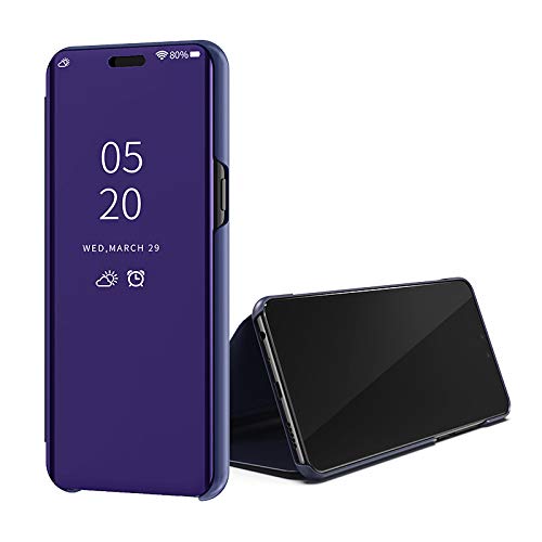 Hülle® Plating Flip Mirror Case for OnePlus 8 Pro (Purple) von Hülle