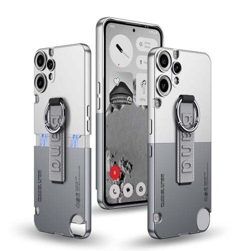 Hülle für CMF Phone 2 Pro Handyhülle + Wristband Bracket + Wireless Charge,Bumper Case Slim Cover für Nothing CMF Phone 2 Pro(1) von Hülle