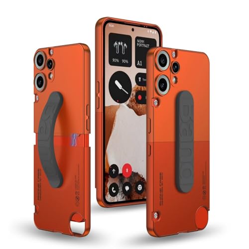 Hülle für CMF Phone 2 Pro Handyhülle + Wristband Bracket + Wireless Charge,Bumper Case Slim Cover für Nothing CMF Phone 2 Pro(6) von Hülle