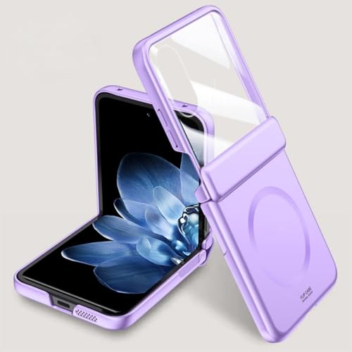 Hülle für Mix Flip Handyhülle + Rückwand Folie + Hinge + Wireless Charge,Bumper Case Armor Cover für Xiaomi Mix Flip(5) von Hülle