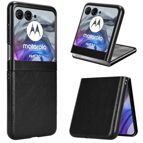 Hülle für Motorola Razr 60 Ultra Handyhülle,Stoßfänger Panzerung Slim Leder Case für Motorola Razr 60 Ultra(13) von Hülle