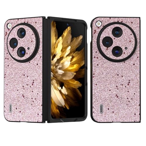 Hülle für OnePlus Open Handyhülle,Stoßfänger Panzerung Textur Leder Slim Case für OnePlus Open/Oppo Find N3(3) von Hülle