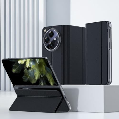 Hülle für OnePlus Open Ständer Klapphüllen,Leder Magnetic Flip Folio für OnePlus Open/Oppo Find N3(1) von Hülle