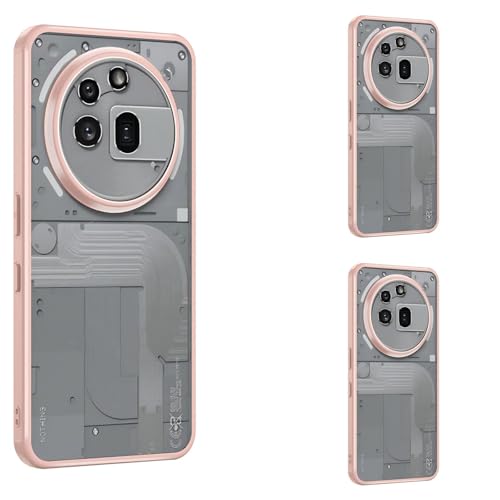 Hülle für Phone 3a Pro Case Frosted Translucent Slim Handyhülle,Skin Feel Bumper Cover für Nothing Phone 3a Pro(7) von Hülle