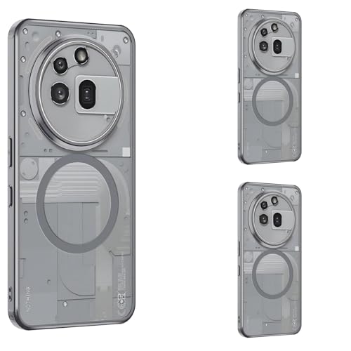 Hülle für Phone 3a Pro Case Frosted Translucent Slim Handyhülle,Wireless Charging Skin Feel Bumper Cover für Nothing Phone 3a Pro(3) von Hülle