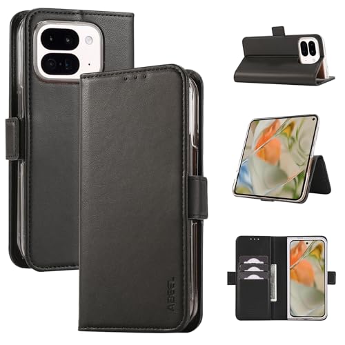 Hülle für Pixel 9 Pro Fold Klapphülle Leder Flip Geldbörse Handyhülle + RFID + Magnetic Closure,Ständer Folio Wallet Case für Google Pixel 9 Pro Fold(7) von Hülle