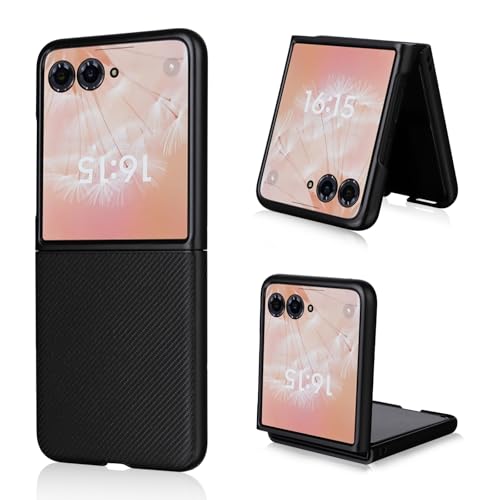 Hülle für Razr5 Handyhülle,Leder Case Stoßfänger Panzerung Slim Shell für Motorola Razr 50 Ultra(33) von Hülle