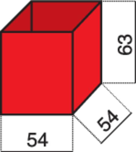 Hünersdorff Sortimentskoffer-Einsatz (L x B x H) 54 x 54 x 63mm Anzahl Fächer: 1 Inhalt von Hünersdorff