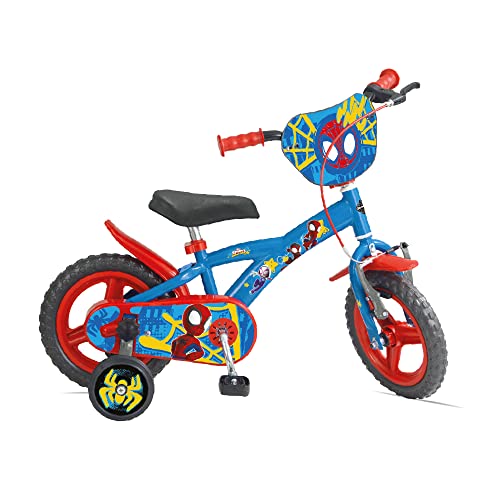 Huffy Baby-Jungen fahrrad12 Disney Spidey 12 Zoll Fahrrad, blau, Einheitsgröße von Huffy