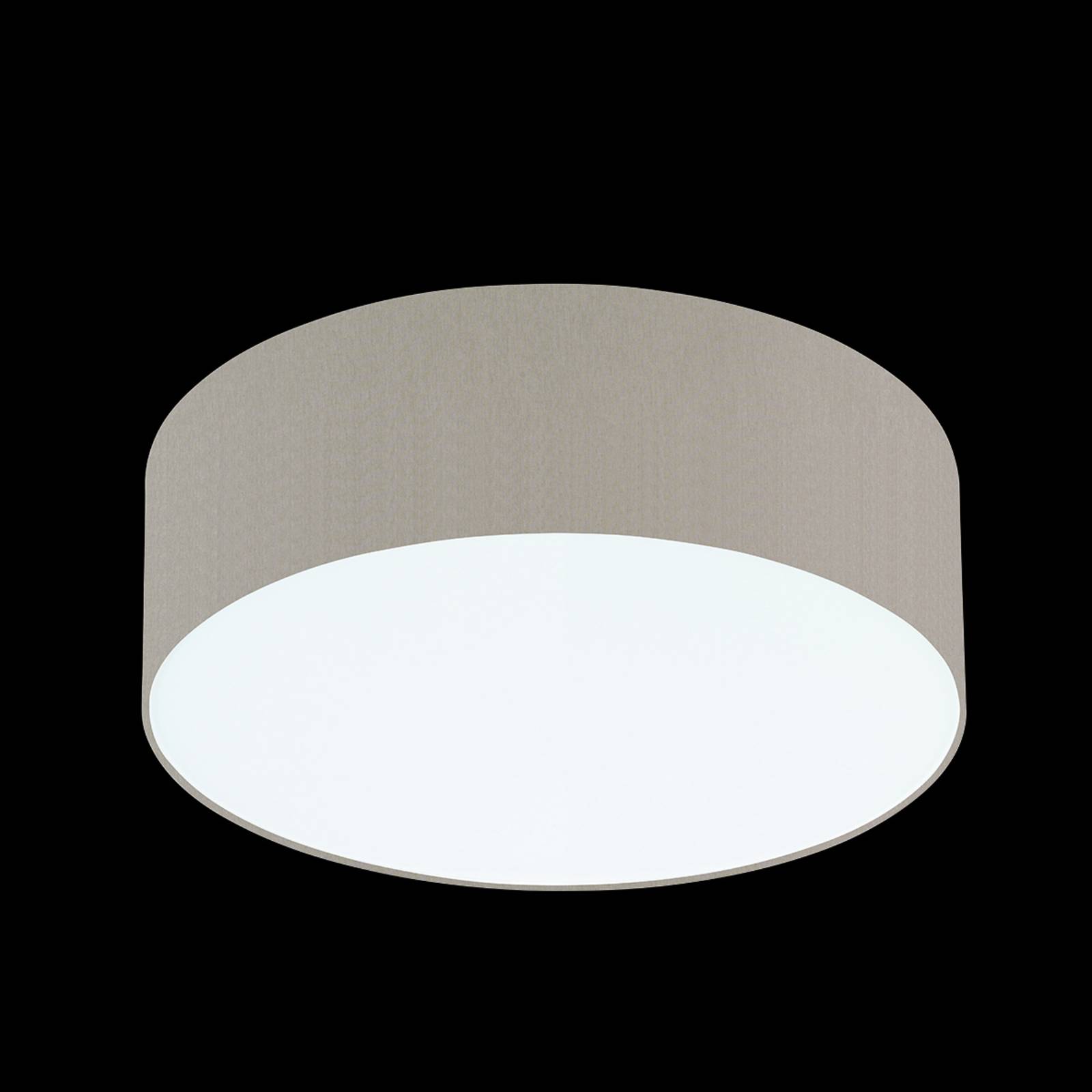 Melangebraune Deckenleuchte Mara, 50 cm Melangebraune Deckenleuchte Mara, 50 cm von Hufnagel