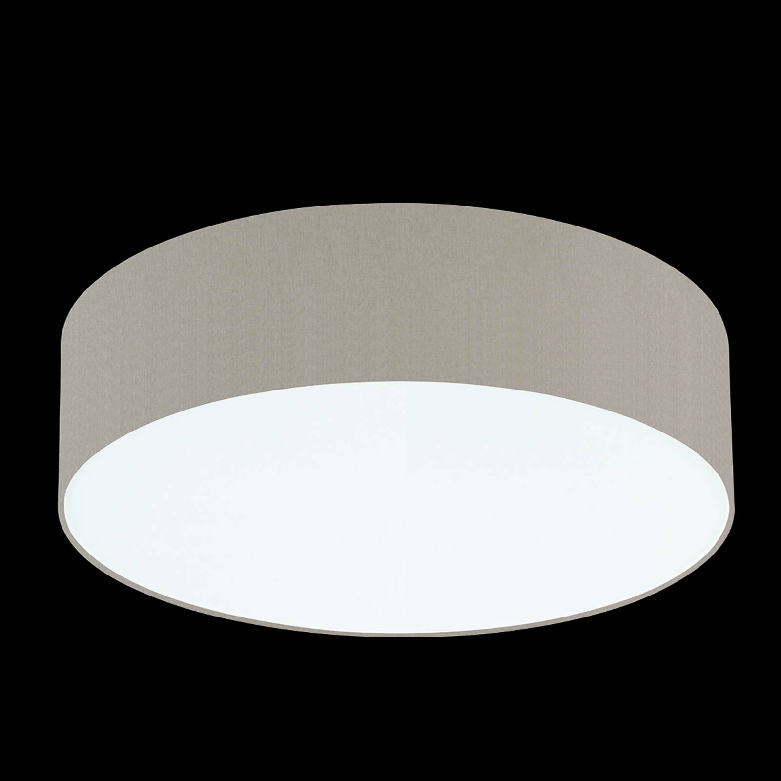 Melangebraune Deckenleuchte Mara, 60 cm Melangebraune Deckenleuchte Mara, 60 cm von Hufnagel