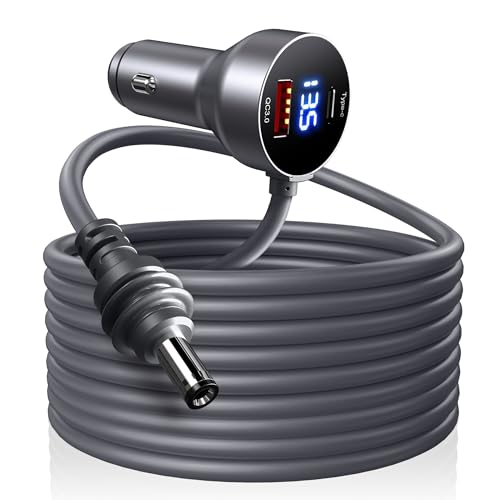 5M Starlink Mini Kabel 12V, Starlink Mini Zubehör 18AWG Zigarettenanzünder zu DC Kabel, 12V-24V Autoladegerät Adapter 5M Starlink Mini Kabel 12V, Starlink Mini Zubehör 18AWG Zigarettenanzünder zu DC Kabel, 12V-24V Autoladegerät Adapter von Hugener