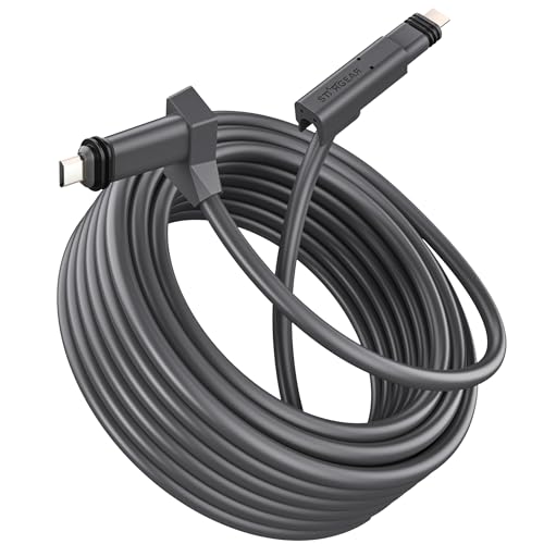 Hugener Starlink Kabel 10M für Starlink Actuated Satellite V2, wasserdichte Ersatz Starlink Kabelverlängerung 32.8 Feet/ 10M von Hugener