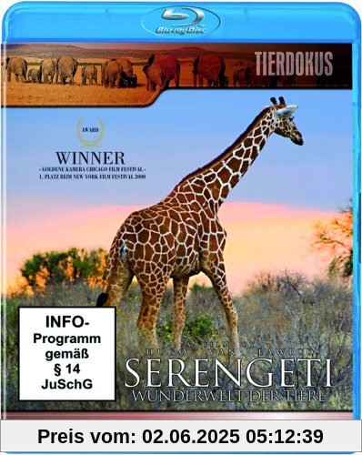 Hugo van Lawick - Serengeti: Wunderwelt der Tiere [Blu-ray] von Hugo von Lawick