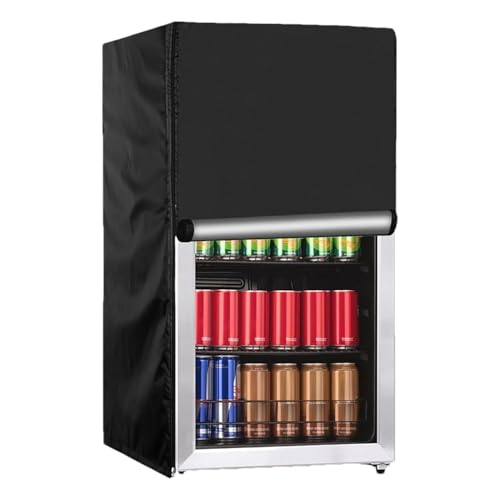 Kühlschrank-Abdeckung für den Außenbereich, staubdicht, Gefrierschrank-Abdeckungen, wasserdichter Oxford-Stoff, Kühlschrankschutz, Gefrierschrank-Abdeckung, Gefrierschrank-Abdeckung für Winterschutz von Hugsweet