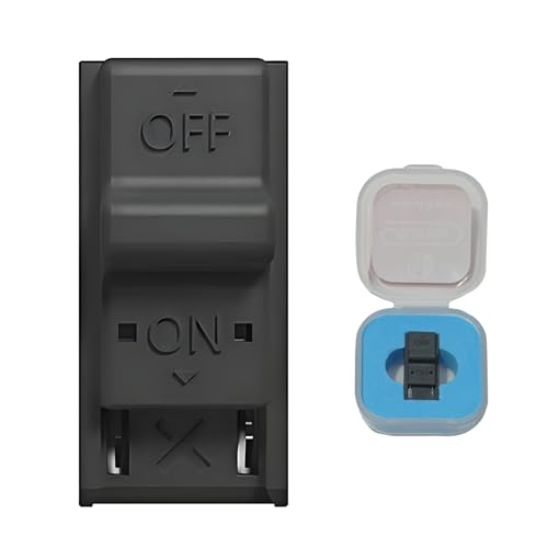 Rcm Jig für NS Switch, Rcm Loader Clip Tool Kurzschluss Werkzeuge, Clip Rcm Switch für Recovery Mode, Rcm Loader Switch aus ABS-Kunststoff mit Aufbewahrungsbox (Schwarz) von Hugwait