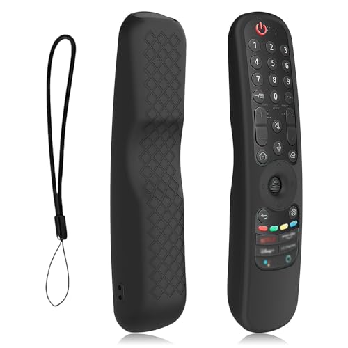 Fernbedienungshülle Silikon für LG AN-MR21GA AN-MR21GC MR22GN MR22GA MR23GN, Fernseher Fernbedienung Anti Rutsch Schutzhülle für LG 2022/2023/2024 Fernbedienungshülle Silikon für LG AN-MR21GA AN-MR21GC MR22GN MR22GA MR23GN, Fernseher Fernbedienung Anti Rutsch Schutzhülle für LG 2022/2023/2024 von Hugwait